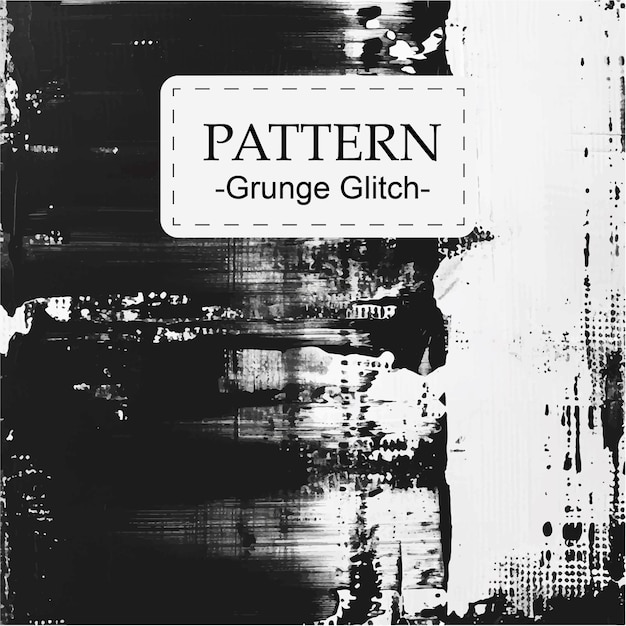 Vector Seamless Pattern Texture con elementi Grunge