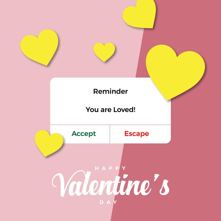 Vettore vettore astratto felice giorno di san valentino
