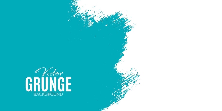 Vettore vettore astratto grunge ceruleo e sfondo bianco