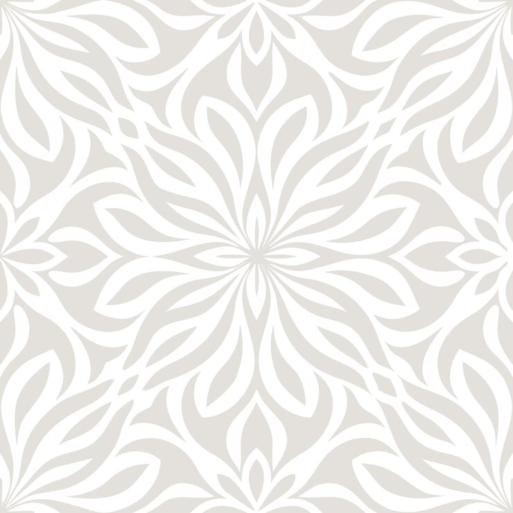 Vettore astratto organico Grigio chiaro modello senza cuciture sfondo di design naturale