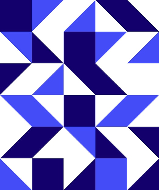 Vettore blu reale forme geometriche disegno modello