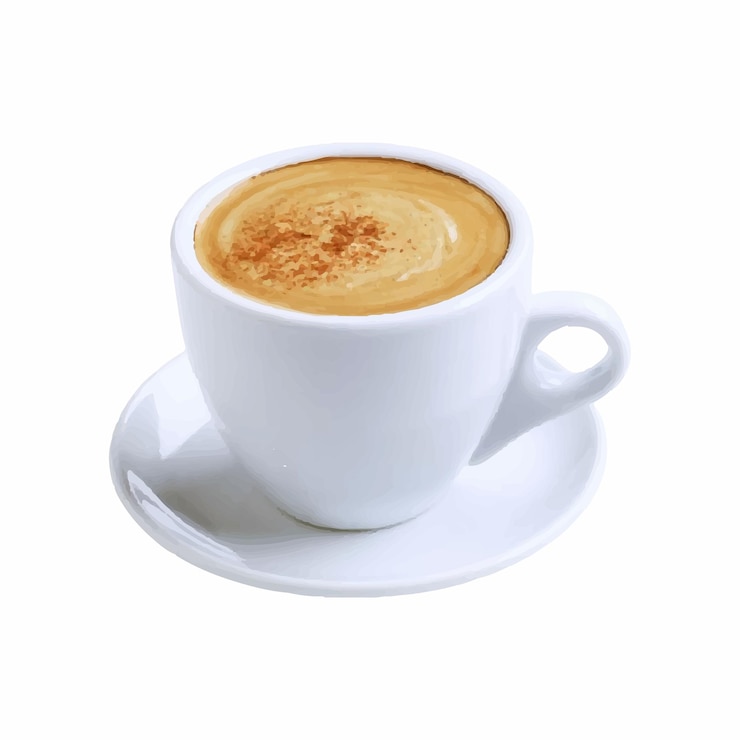 Vettore vettore cappuccino
