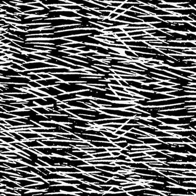 Vettore d'annata del fondo nero del modello del graffio bianco dell'annata, remix dalle opere d'arte di Samuel Jessurun de Mesquita