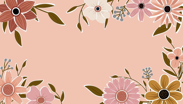 Vettore vettore del fondo della natura di arte astratta. cornice di piante alla moda. design fiori di colore di sfondo, bellissimo giardino decorativo. foglie botaniche e motivi floreali per banner di vendita estiva.