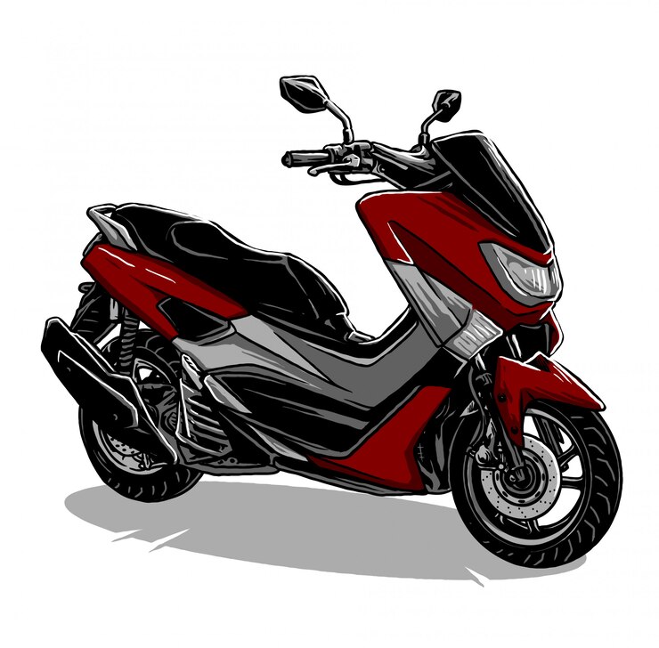 Vettore del motociclo del motorino