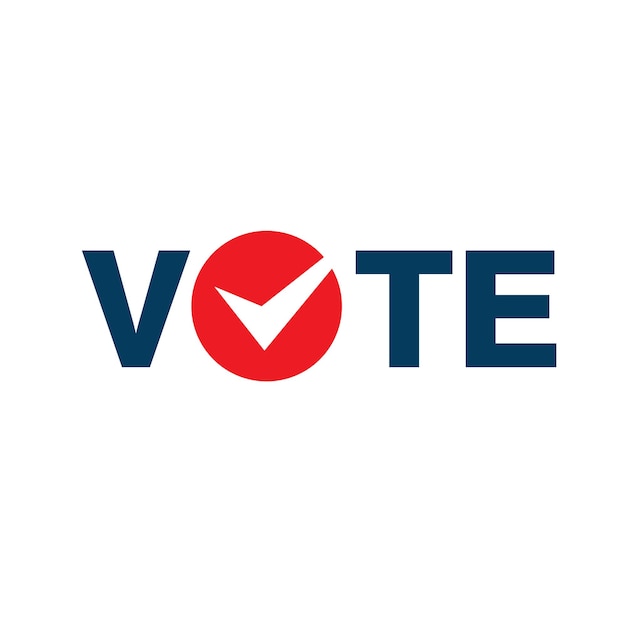 vettore del simbolo del logo elettorale