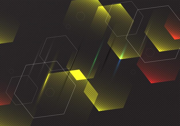 Vettore di colore di sfondo tecnologico per web e design