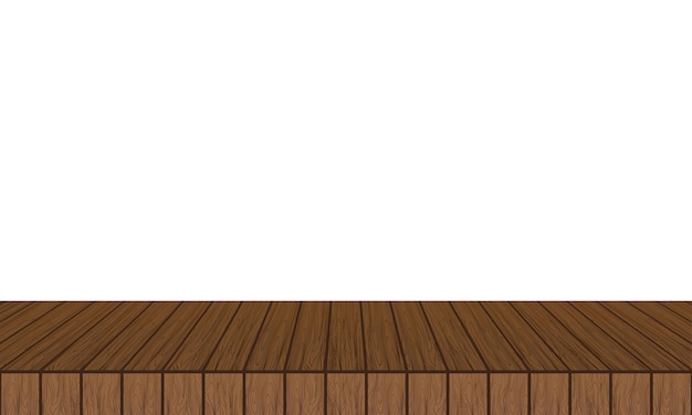 Vettore di disegno del fondo della tavola di legno