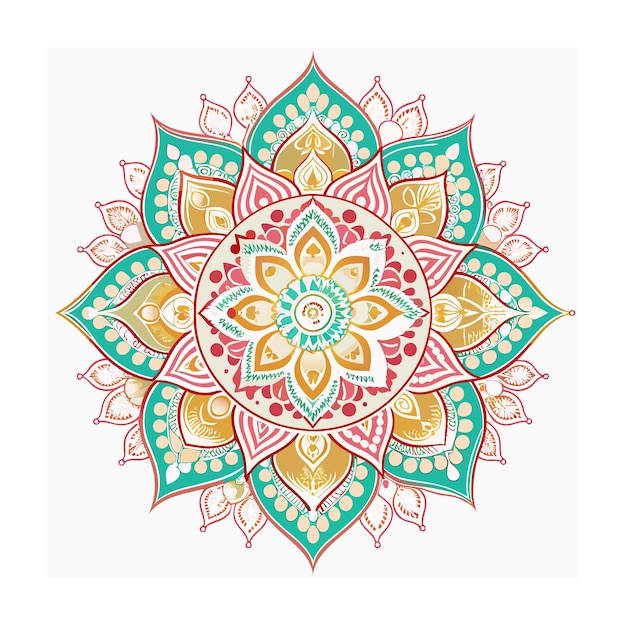 Vettore di elementi decorativi etnici tailandesi Elemento ornamento decorativo etnico illustrazione etnica tailandese