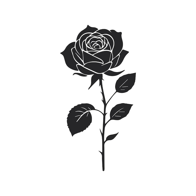 vettore di fiori di rosa