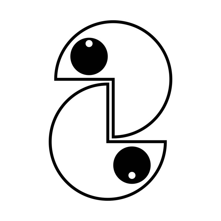 Vettore vettore di illustrazione del logo circolare