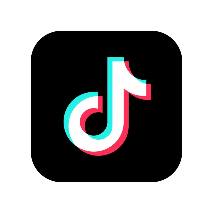 Vettore di illustrazione dell'icona di TikTok Vettore del simbolo e del segno di TikTok