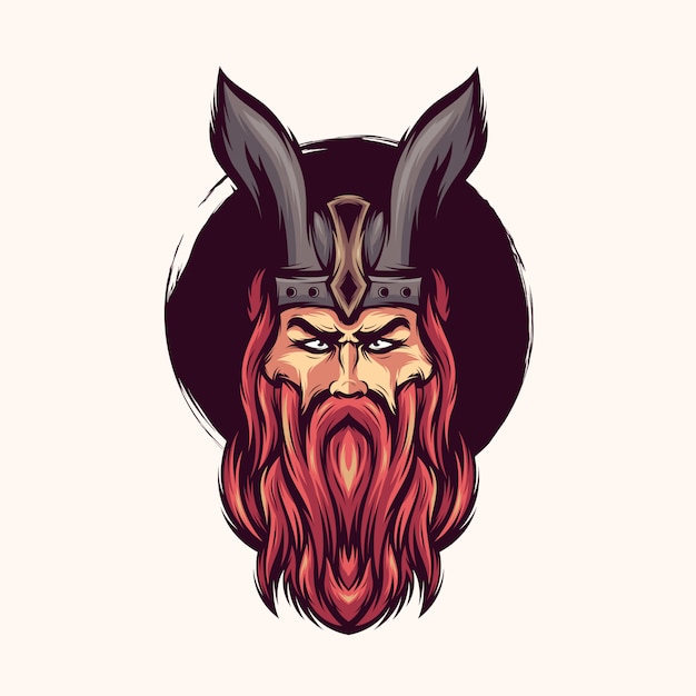 Vettore di logo di Viking