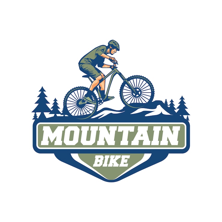 Vettore vettore di mountain bike