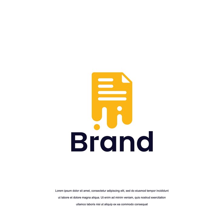 vettore di progettazione del logo del documento di velocità