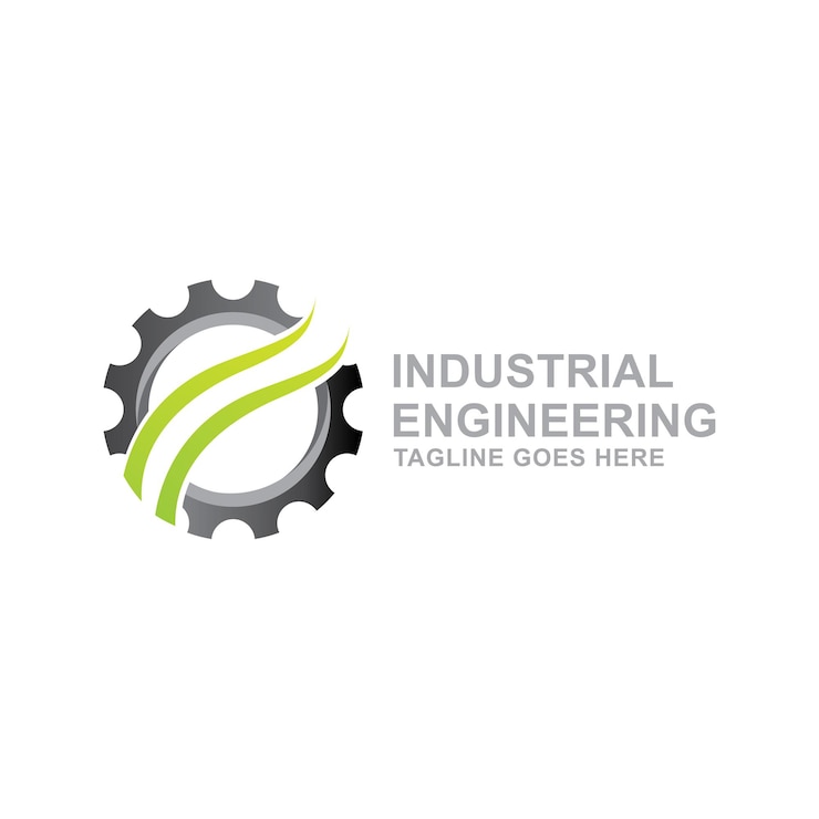 Vettore vettore di progettazione del logo industriale