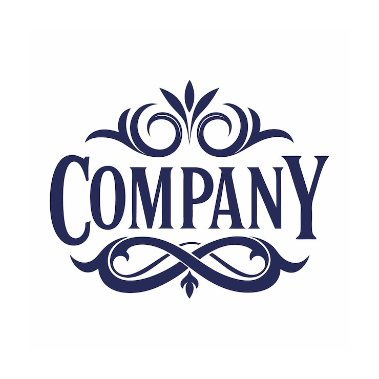 Vettore vettore di progettazione di logo creativo ed elegante, astratto e minimalista per qualsiasi azienda di marca