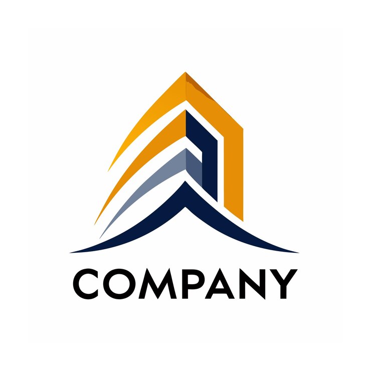Vettore vettore di progettazione di logo creativo ed elegante, astratto e minimalista per qualsiasi azienda di marca