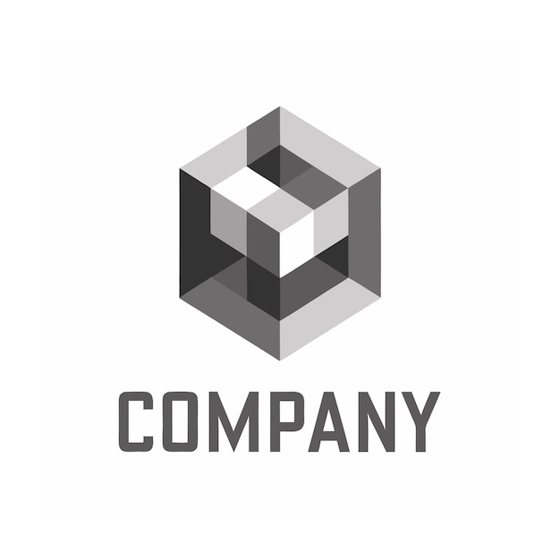 Vettore di progettazione di logo minimalista creativo ed elegante per qualsiasi azienda di brand business