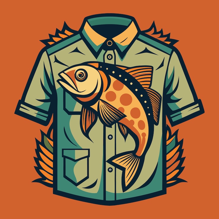 Vettore vettore di progettazione di magliette da pesca miglior progettazione di camicie da pesca citazioni su fishing bunuel tipografia