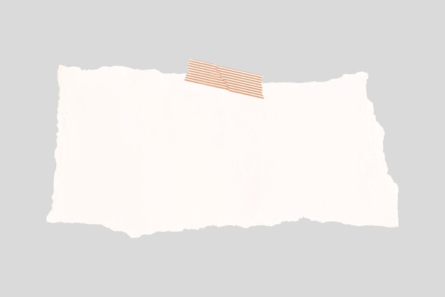 Vettore di ritagli di giornali di carta beige strappata
