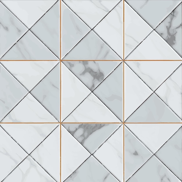Vettore di sfondo del modello di struttura di piastrelle di marmo chiaro