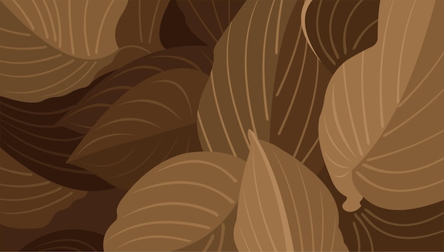 vettore di sfondo tropicale con design banner