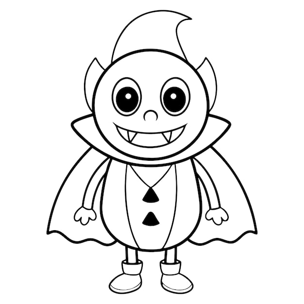 Vettore fantasma di Halloween per Halloween vettore fantasma bianco e nero