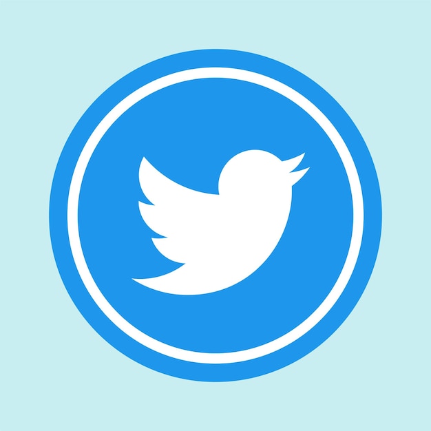 Vettore icona Twitter