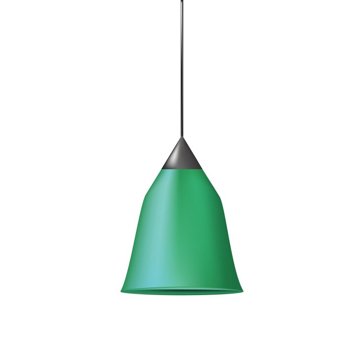 Vettore vettore modello moderno di intonaco lampadario lampada