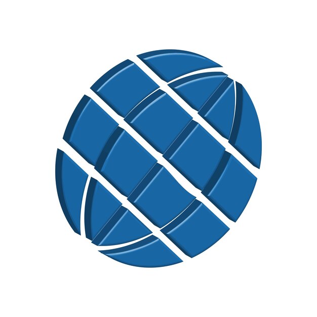 Vettoriali Grafica vettoriale del modello icona globo