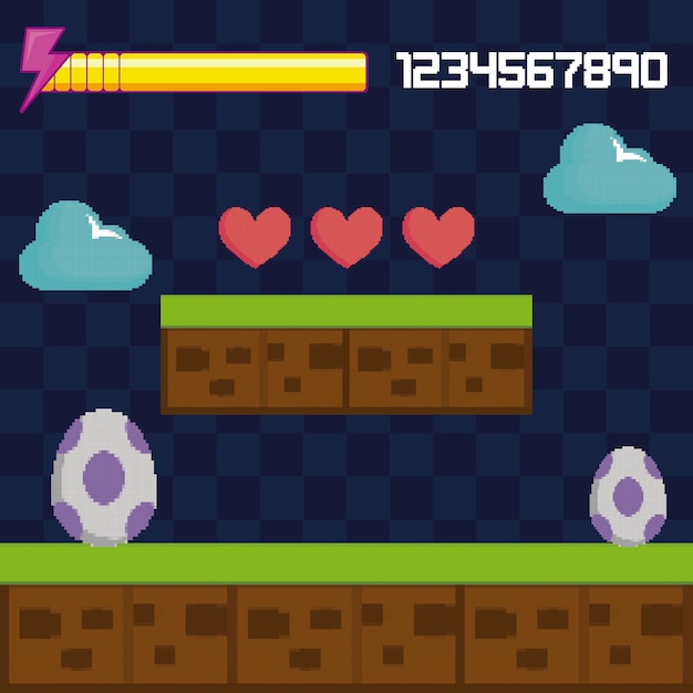 Videogioco classico sulla scena