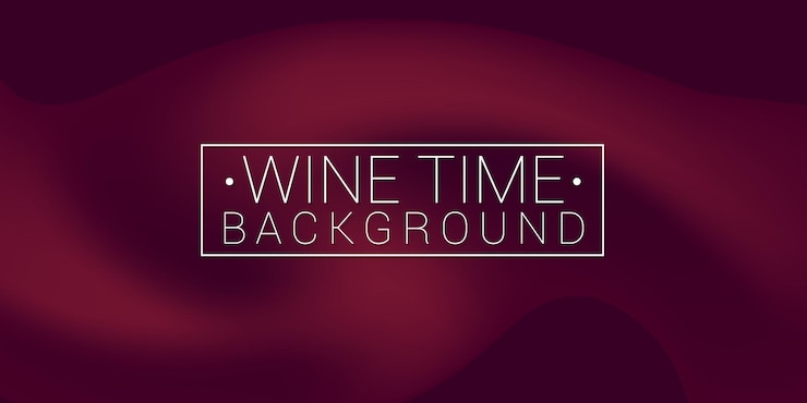Vettore vino vibes colore pittura a olio sfocatura sfondo artistico texture. acquarello acrilico bevanda liquida