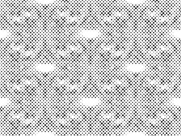 Vintage Halftone Graphic Print Grunge Texture per stile retrò