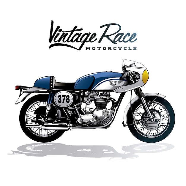 Vintage motocicletta sfondo