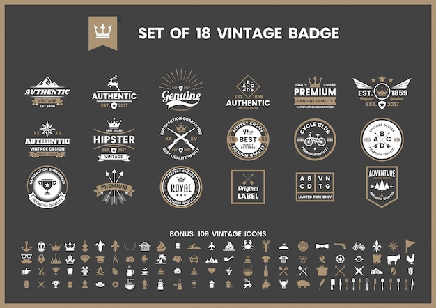 Vintage Retro Vector per banner