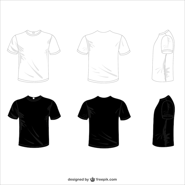 Vettore viste t-merda template vettoriale gratis