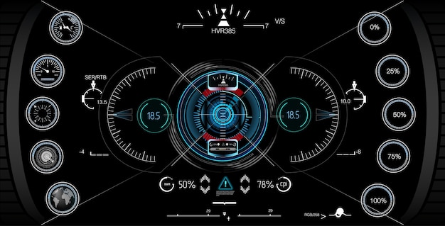 Visualizzazione del gioco head-up.