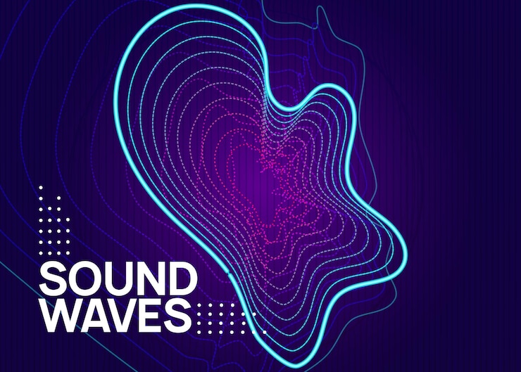 Vettore volantino evento trance al neon festa techno dj musica dance elettronica e