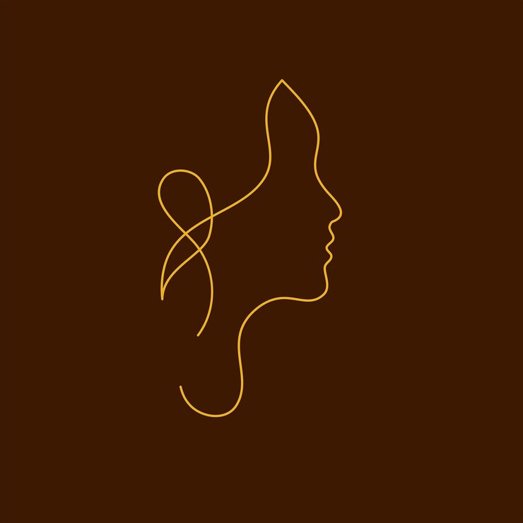 Vettore volto di donne di bellezza