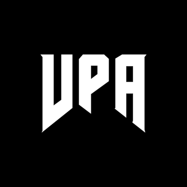 VPA letter logo design per società tecnologica VPA logo design combinazione di colori bianco e nero VPA logo VPA vettore VPA design VPA icona VPA alfabeto VPA tipografia logo design