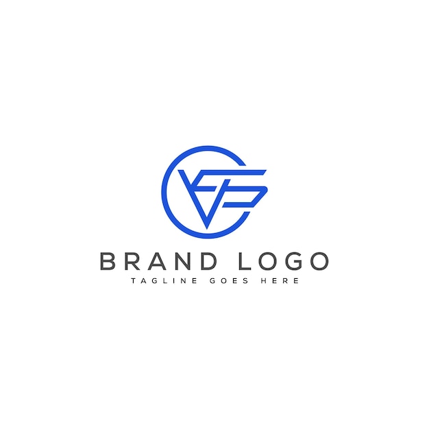 VS logo design modello vettoriale per il marchio