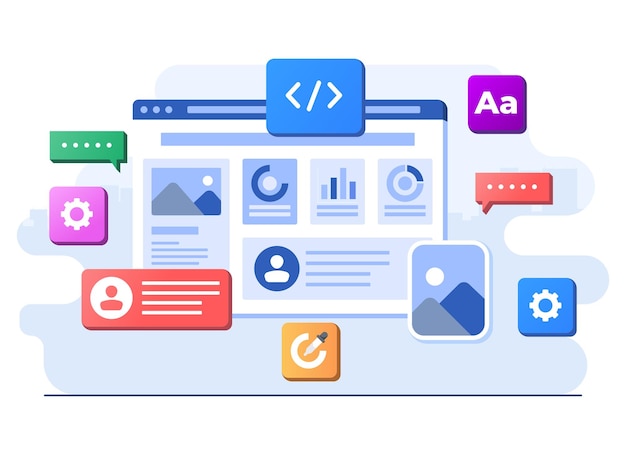 Web design UI UX Sviluppo di software