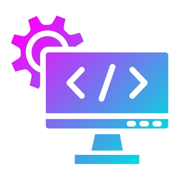 Web design Vector Icon Design Illustrazione