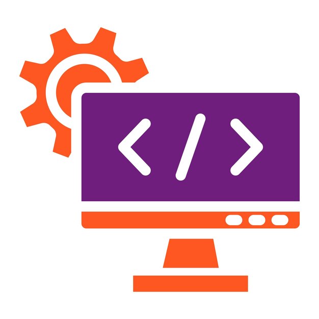 Web design Vector Icon Design Illustrazione