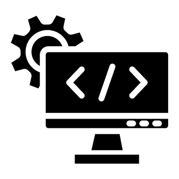 Web design Vector Icon Design Illustrazione