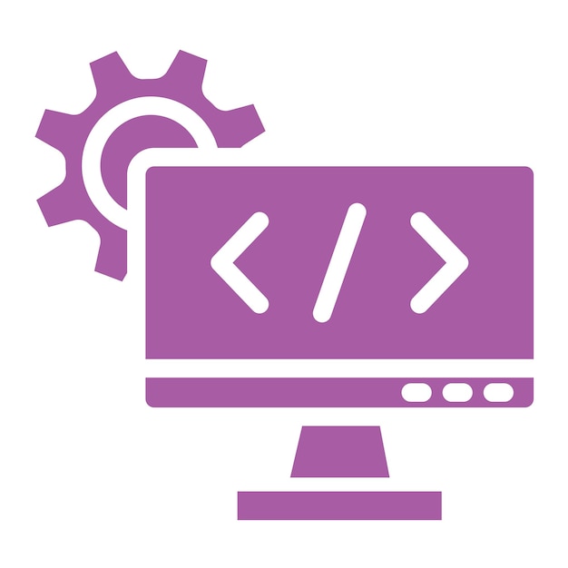 Web design Vector Icon Design Illustrazione