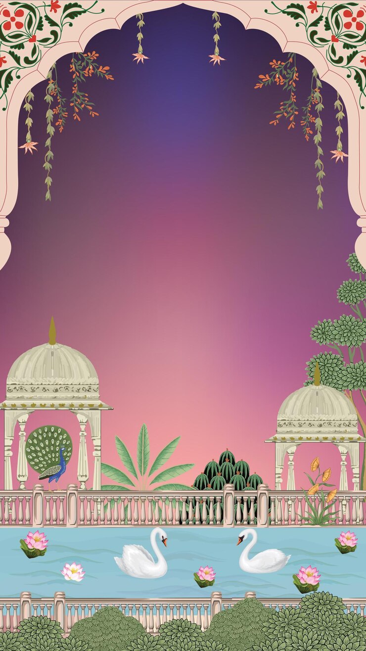 Wedding invitation template