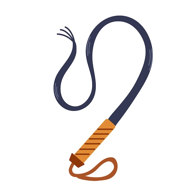 Whip icon clipart avatar logtotype illustrazione vettoriale isolata
