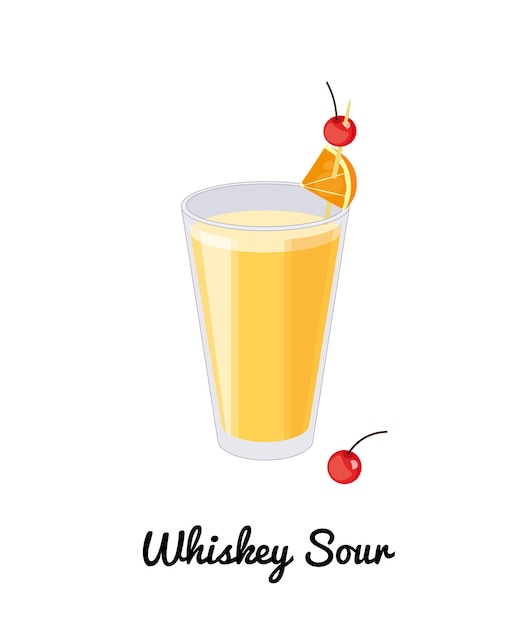 Whisky Sour cocktail